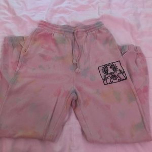 tie-dye sweats